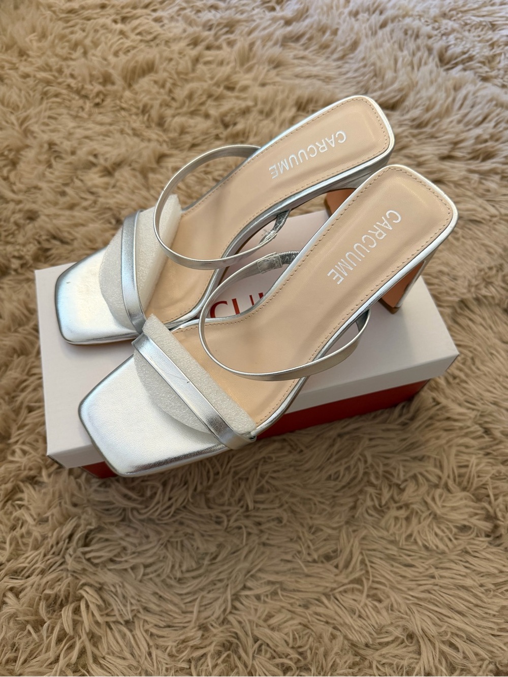Silver Heels - Women’s Size 5.5